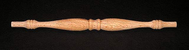 11" Oak Wood Furniture Spindle
